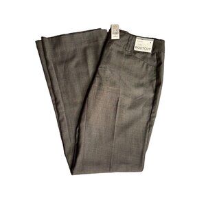 New York & Company Stretch Boot Cut Dress Pants Women's 4 Gray Mid Rise Casual